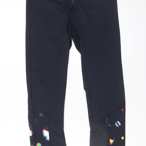 St. Bernard Women’s Black Capri Leggings S Slim Fit