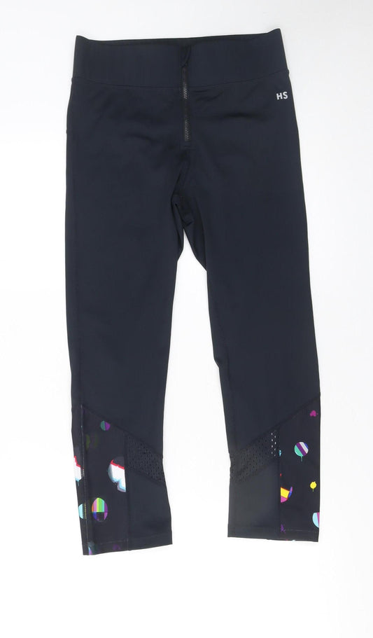 St. Bernard Women’s Black Capri Leggings S Slim Fit