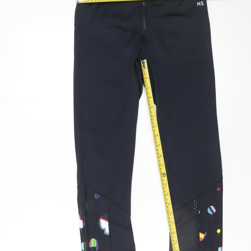 St. Bernard Women’s Black Capri Leggings S Slim Fit