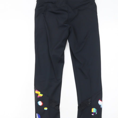 St. Bernard Women’s Black Capri Leggings S Slim Fit