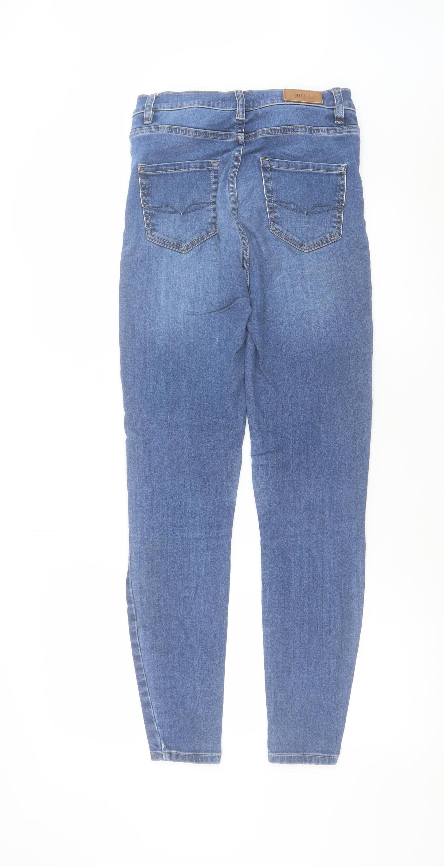 Diesel Women’s Blue High Rise Skinny Jeans Size 8 Regular