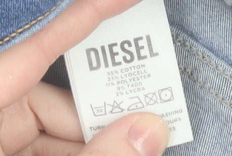 Diesel Women’s Blue High Rise Skinny Jeans Size 8 Regular