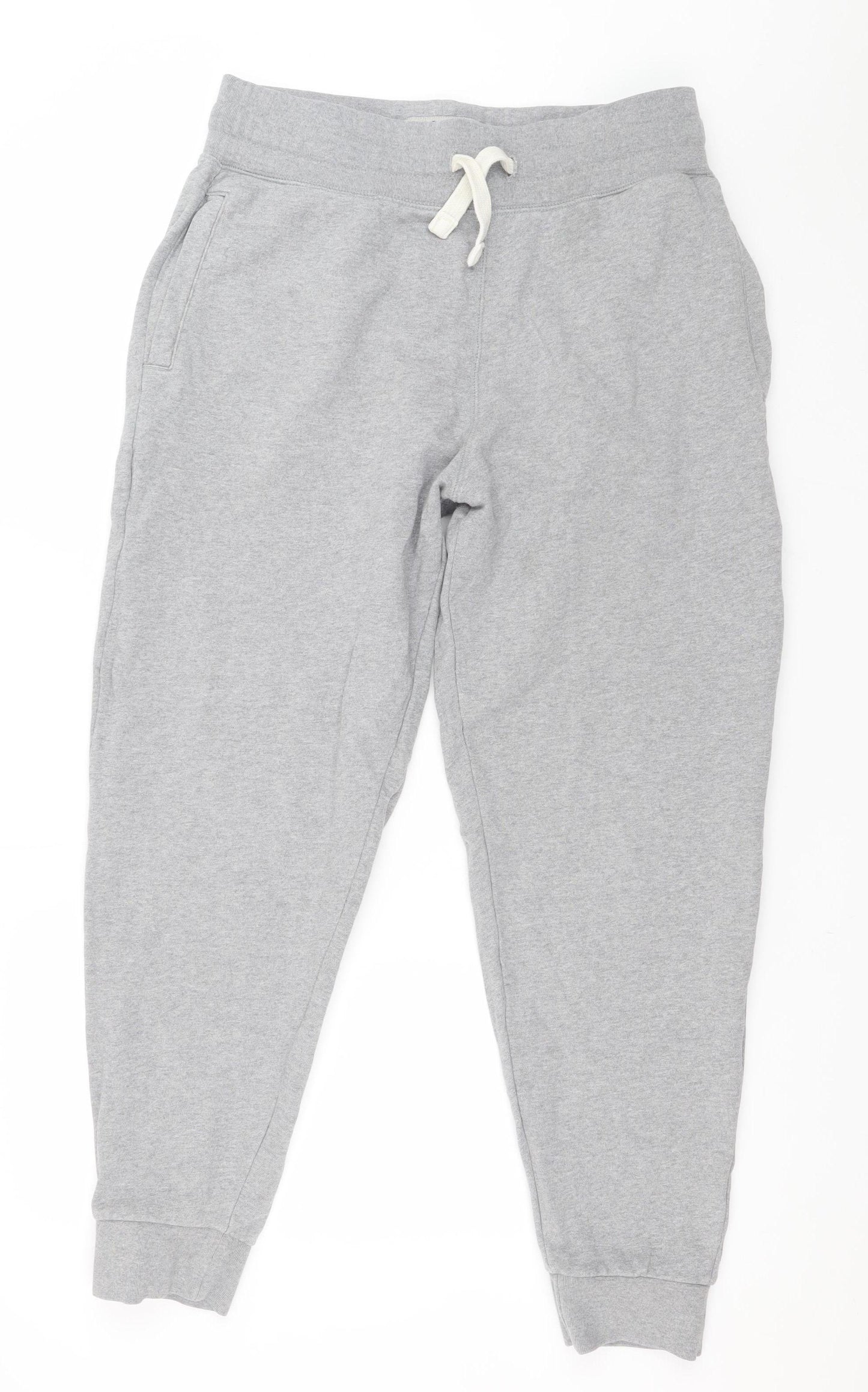 The Stronghold Men's Grey Jogger Trousers M Regular Fit Cotton Blend