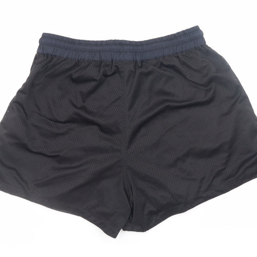 Nike Men's Black M Mesh Biker Sports Shorts with Drawstring
