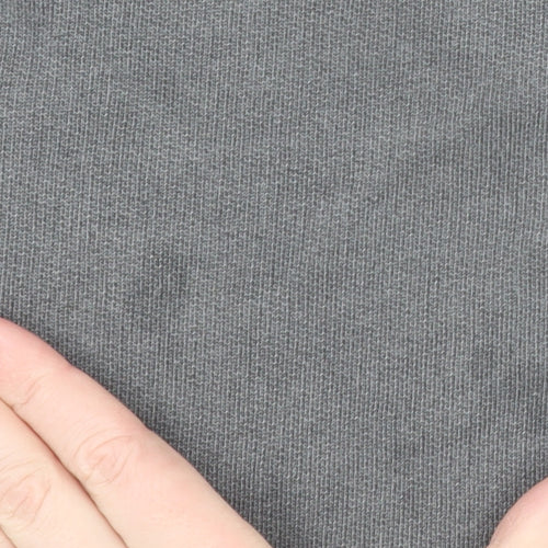 Iets Frans Men’s Grey Relaxed Fit Cotton T-Shirt M