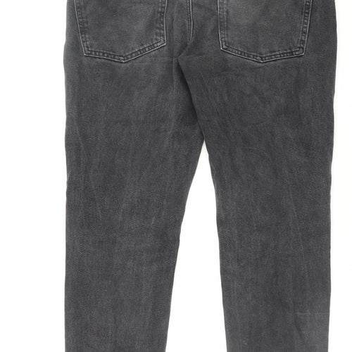 ASOS Design Women's Black Classic Rigid Straight Jeans Size 32