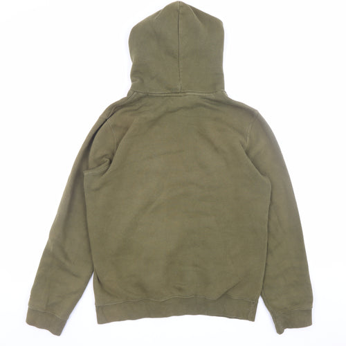 Champion Men's Green Pullover Hoodie Small Regular Fit Fleece