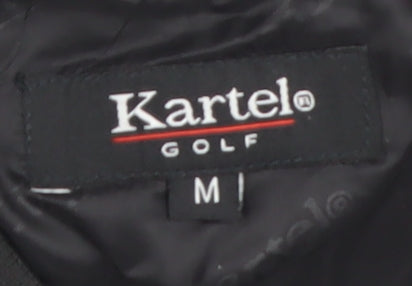 Kartel Golf Men's Black V-Neck Pullover Sweatshirt Size M