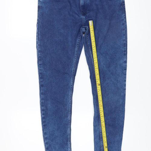 SUGR Women Blue Skinny Stretch Denim Jeans Size 32