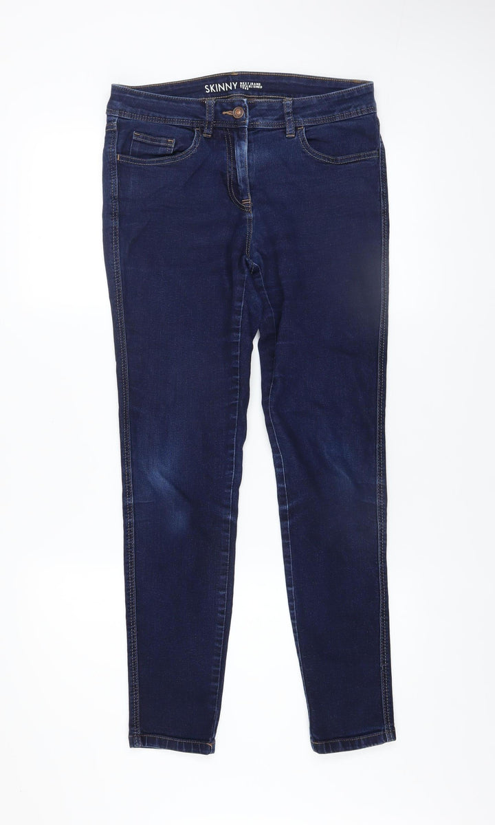 Next Women’s Blue Skinny Jeans UK 10 Slim Fit Denim