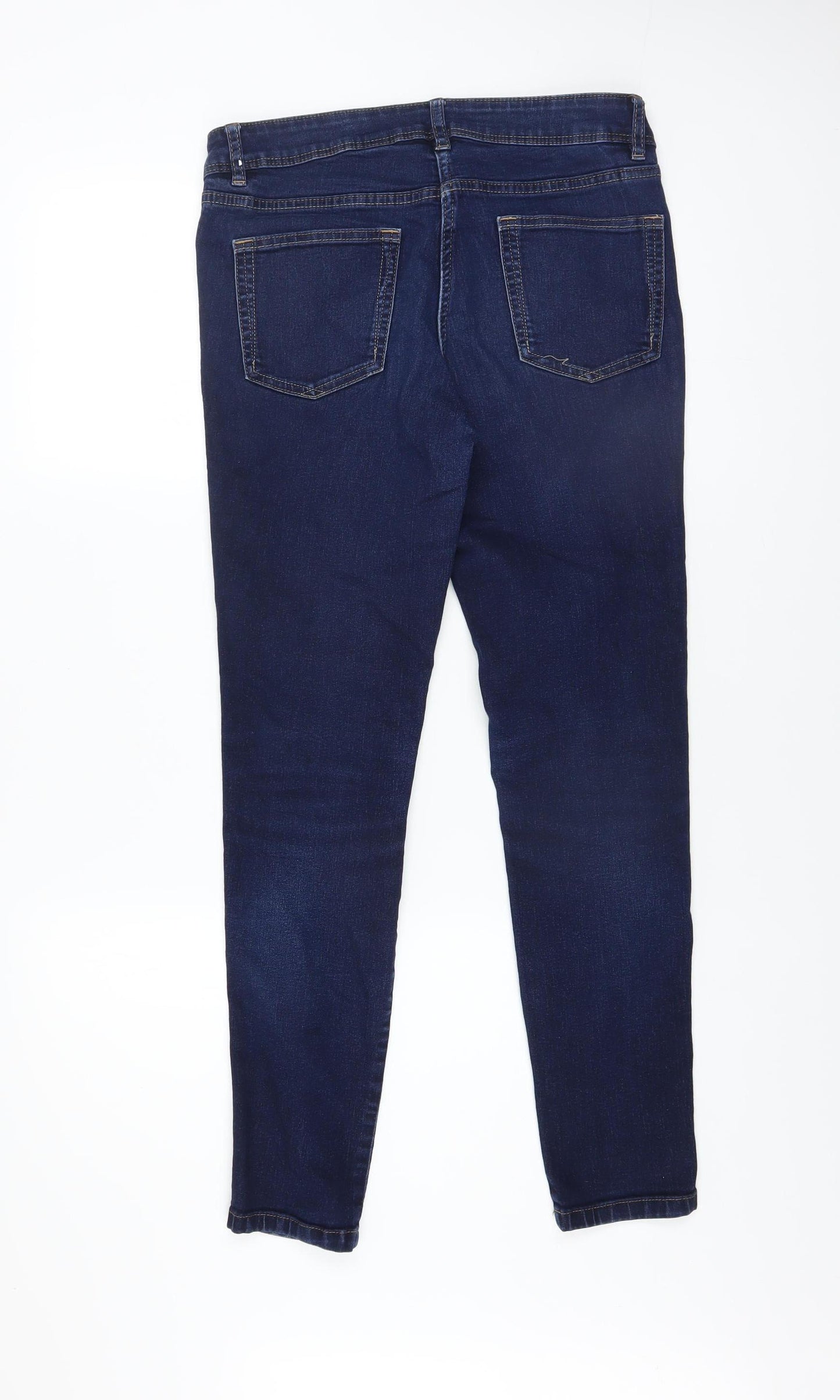Next Women’s Blue Skinny Jeans UK 10 Slim Fit Denim