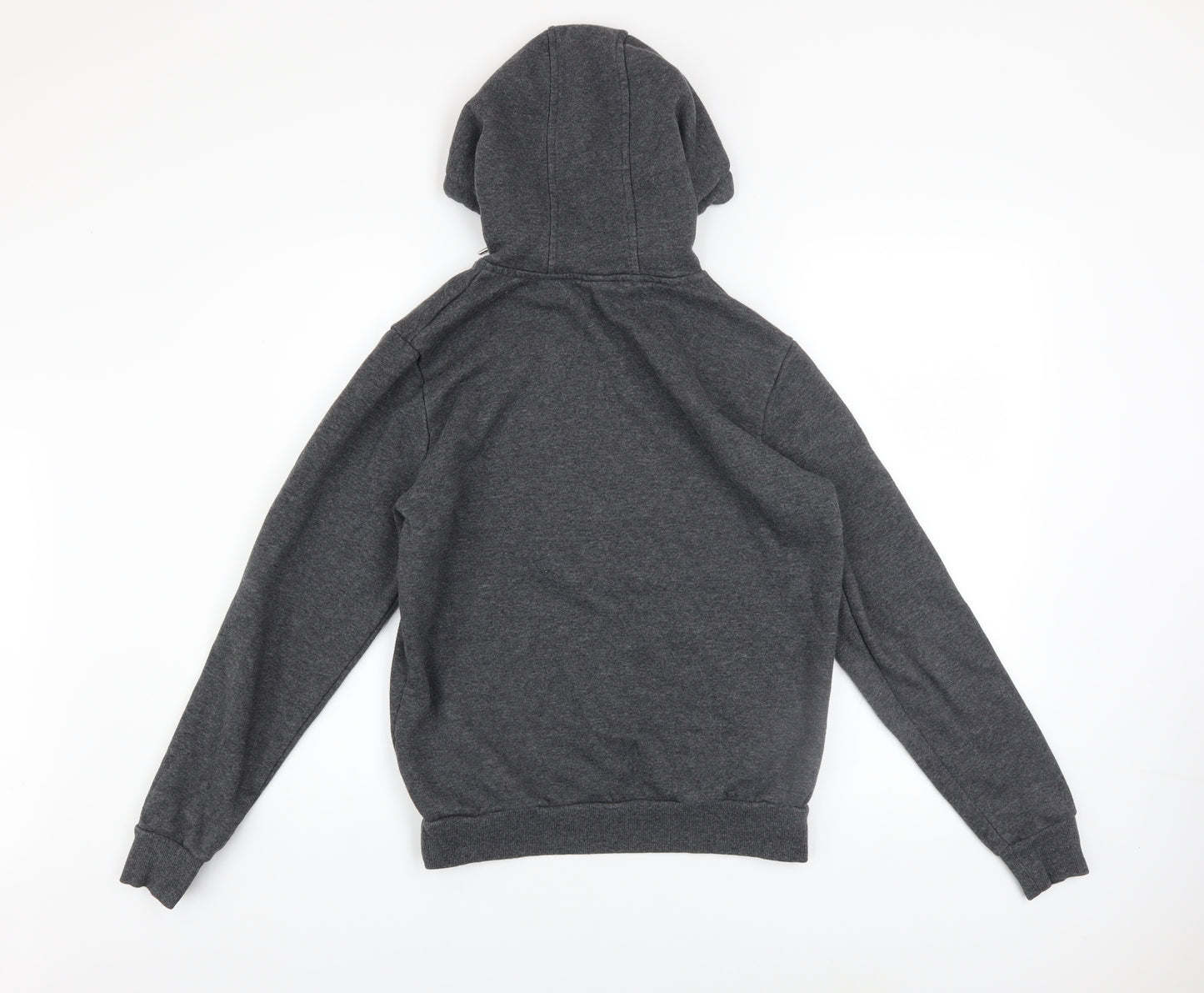 The Rolling Stones Men’s Grey Pullover Hoodie S Graphic Logo Sweatshirt