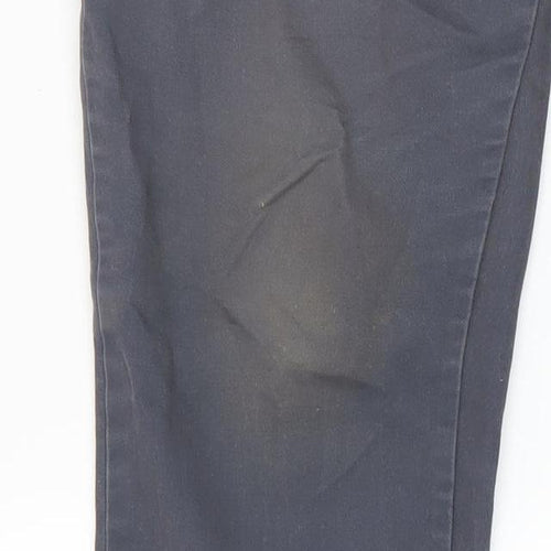 Easy Slim Fit Men's Grey Denim Jeans 32S Straight Leg