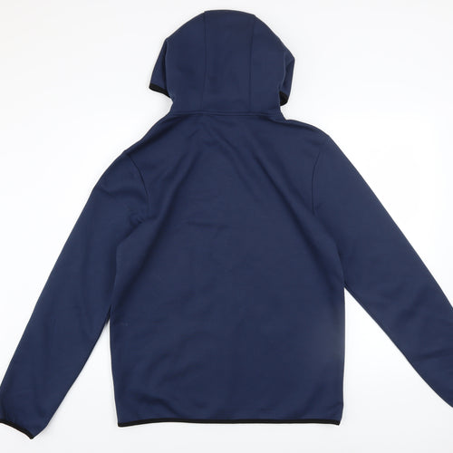 WORKOUT Men's Blue 1/2 Zip Hoodie Size M Regular Fit