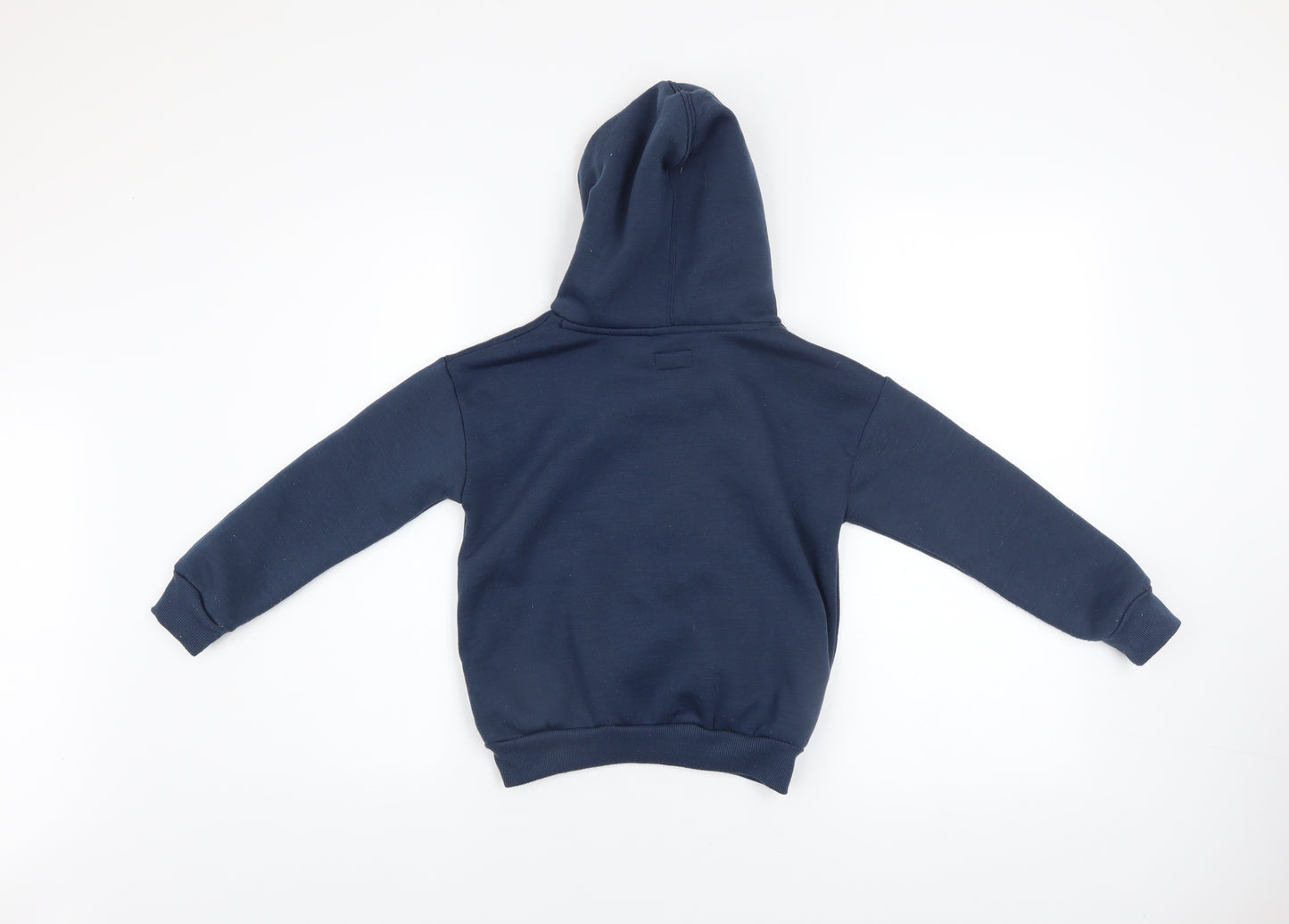 Converse Boys Blue Pullover Hoodie 5-6 Years Fleece Logo Sweatshirt