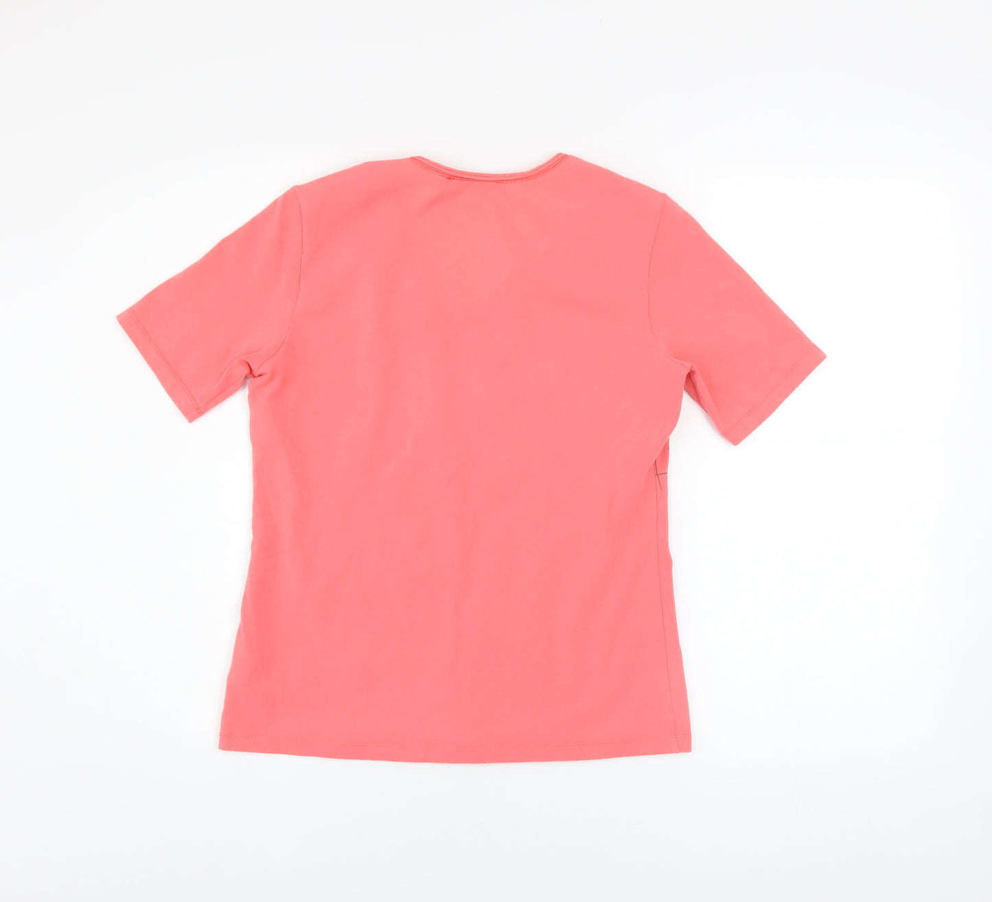 Betty Barclay Women’s Pink Travel Print Jersey T-Shirt Size 12