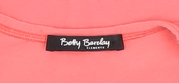 Betty Barclay Women’s Pink Travel Print Jersey T-Shirt Size 12