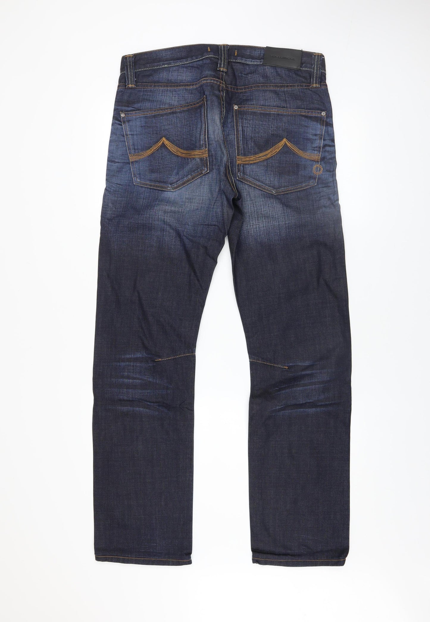 Fullcircle Men's Blue Denim Straight Jeans W34 L34