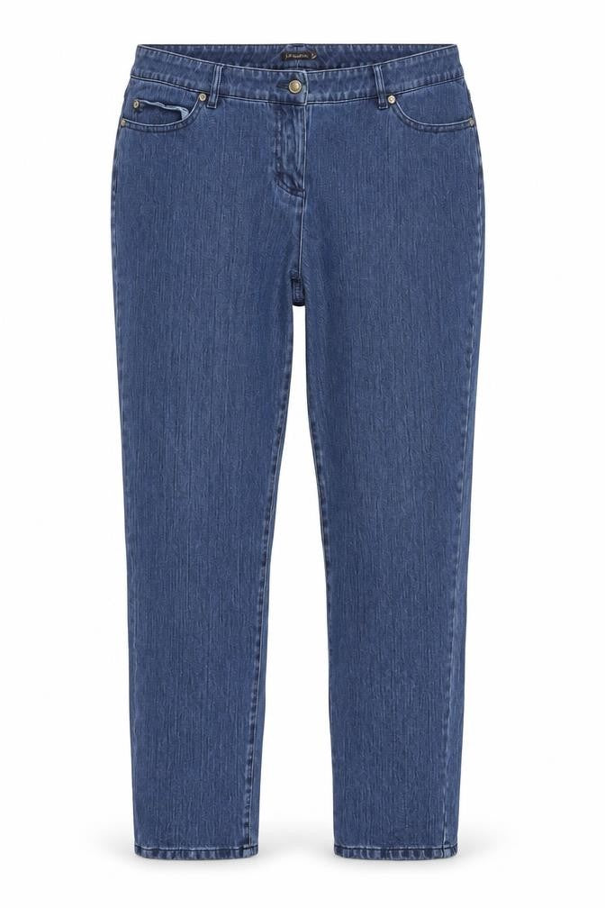 J.McLaughlin Women’s Blue Straight Leg Stretch Denim Jeans Size 14