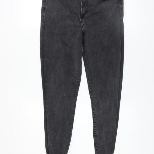 Abercrombie & Fitch Women's Black Size 10 High Rise Super Skinny Ankle Jeans
