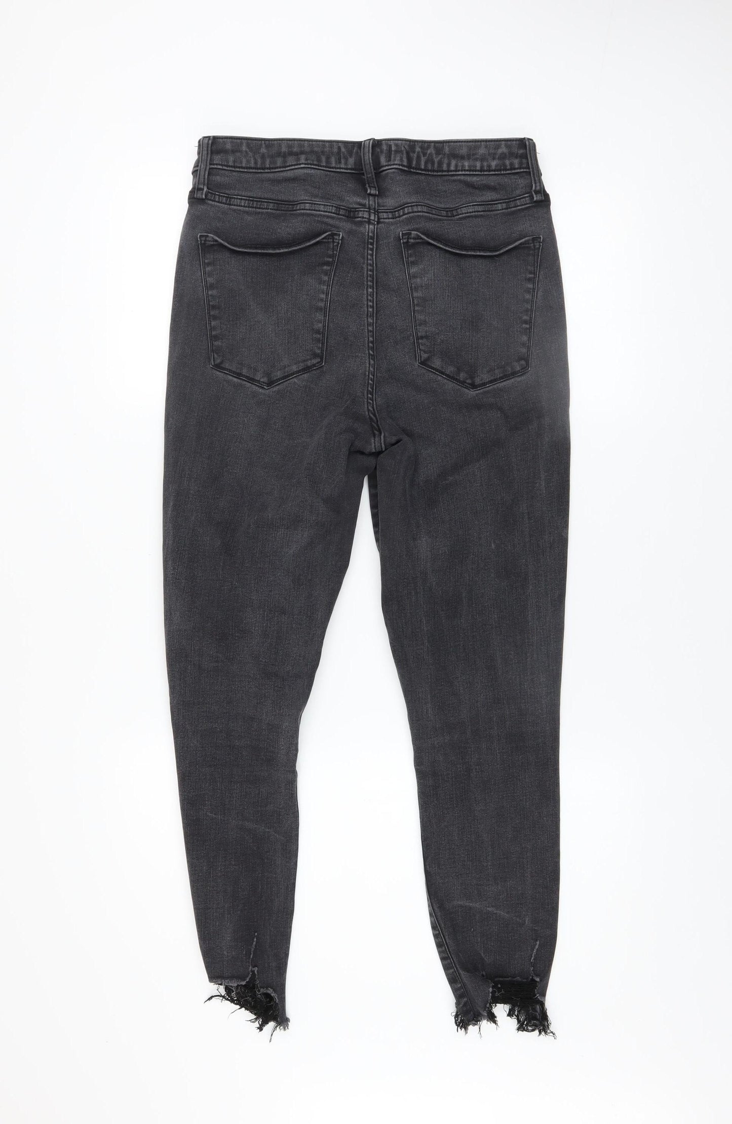 Abercrombie & Fitch Women's Black Size 10 High Rise Super Skinny Ankle Jeans