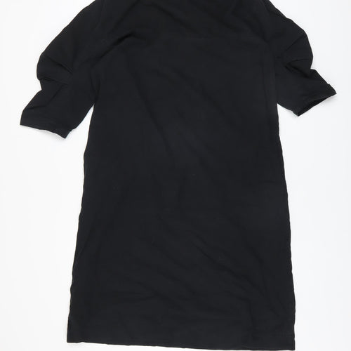 Carolyn Donnelly The Edit Women's Black Cotton Shift Dress Size S
