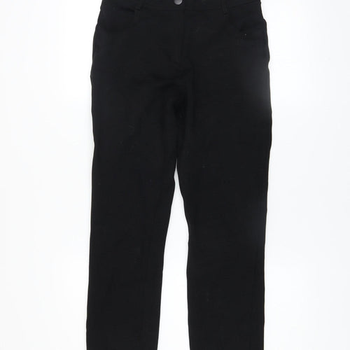 Dunnes Women's Black Size 8 Stretch Jegging Trousers