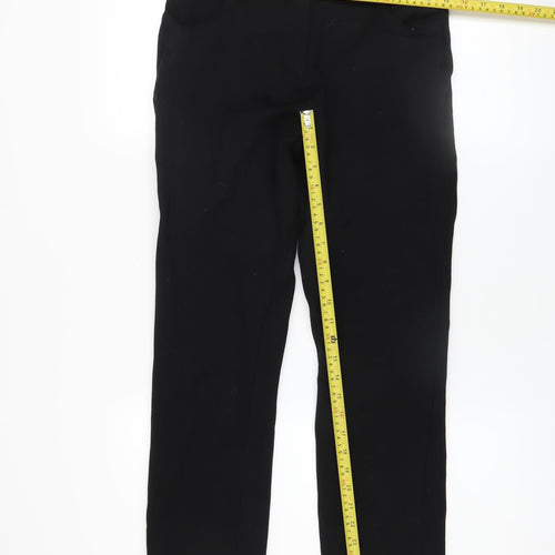 Dunnes Women's Black Size 8 Stretch Jegging Trousers