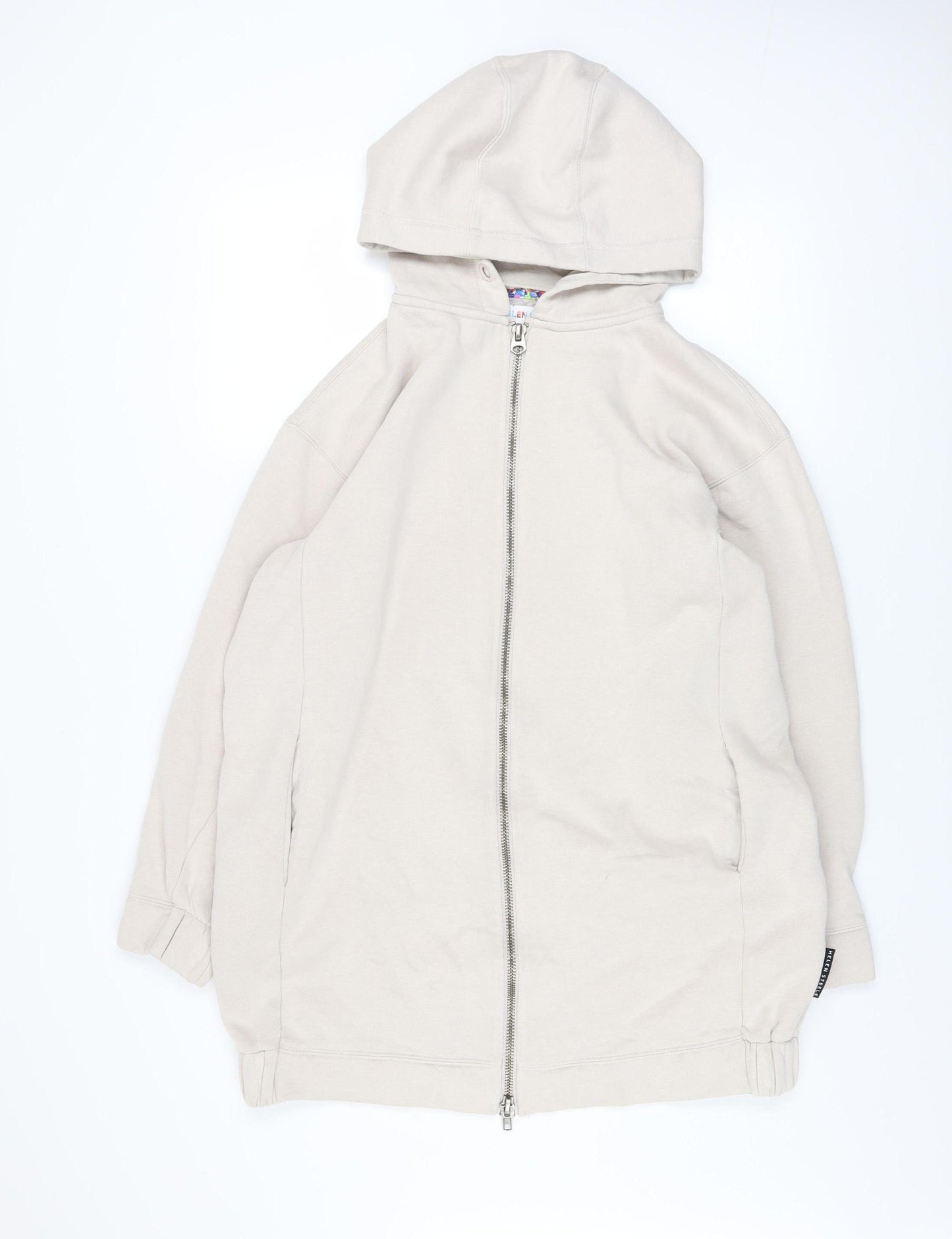 Helen Steele Men’s Beige Full Zip Hoodie Size M