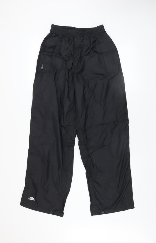 Trespass Mens Black XS Waterproof Rain Trousers Hiking Outdoor