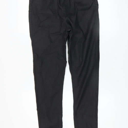 New Look Women Black Skinny Jegging Trousers UK 14 Viscose Blend