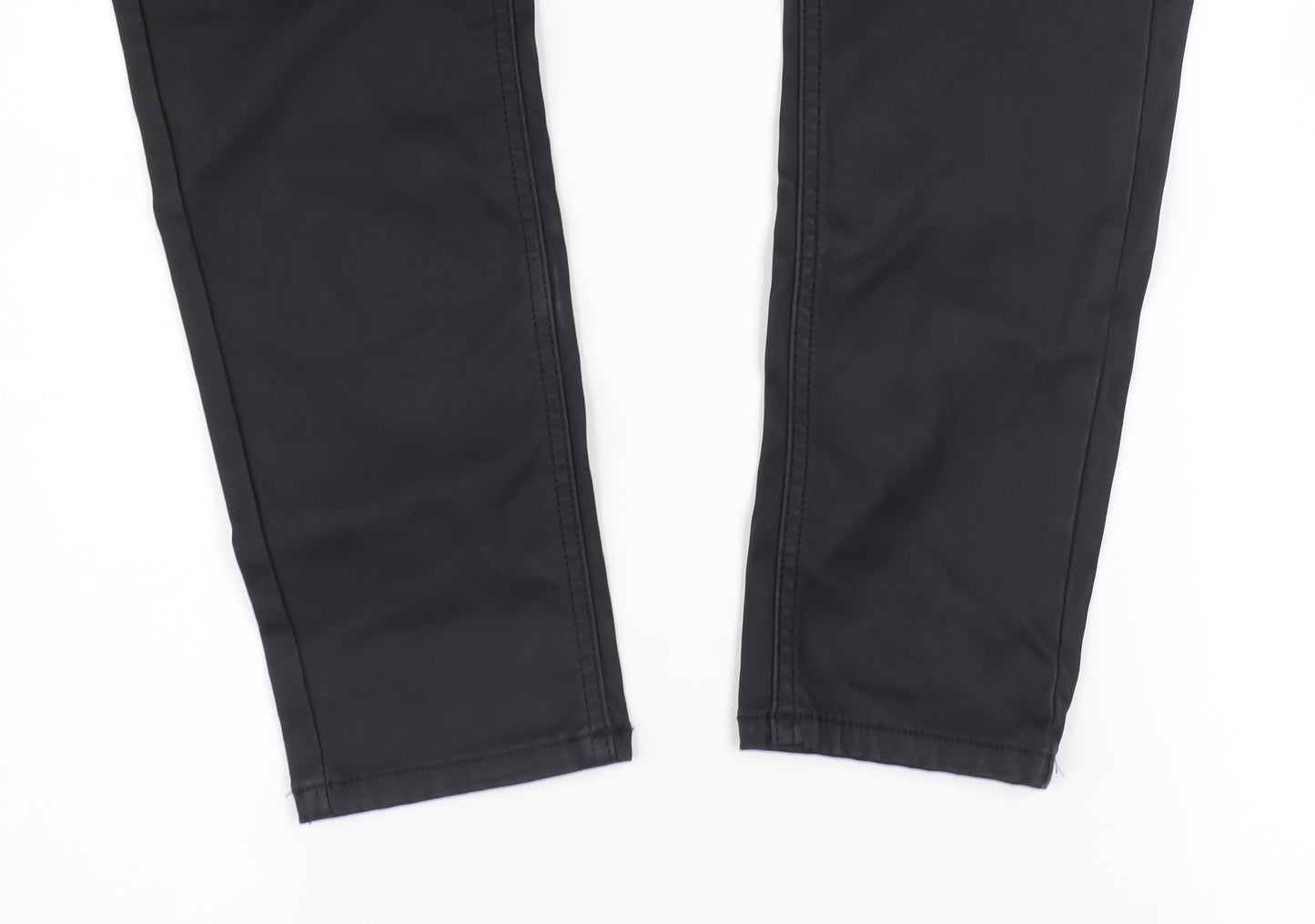 New Look Women Black Skinny Jegging Trousers UK 14 Viscose Blend