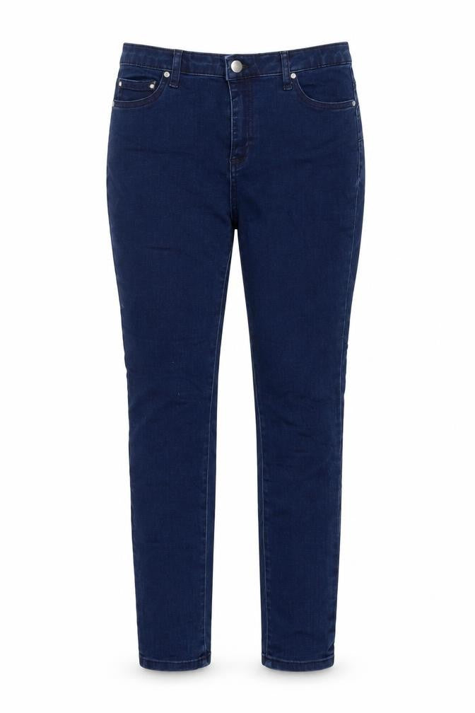 Gallery Women's Blue Mid Rise Skinny Stretch Jeans Size 12