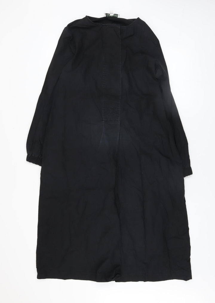 Carolyn Donnelly Women’s Black Size 10 Shift Dress Long Sleeve