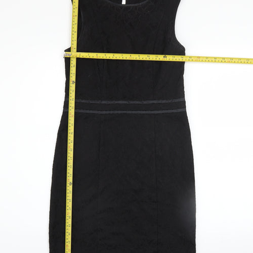 Atmosphere Women’s Black Lace Sheath Knee Length Dress UK 10