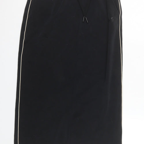Helen Steele Dunnes Stores Women's Black Midi Jersey Skirt S