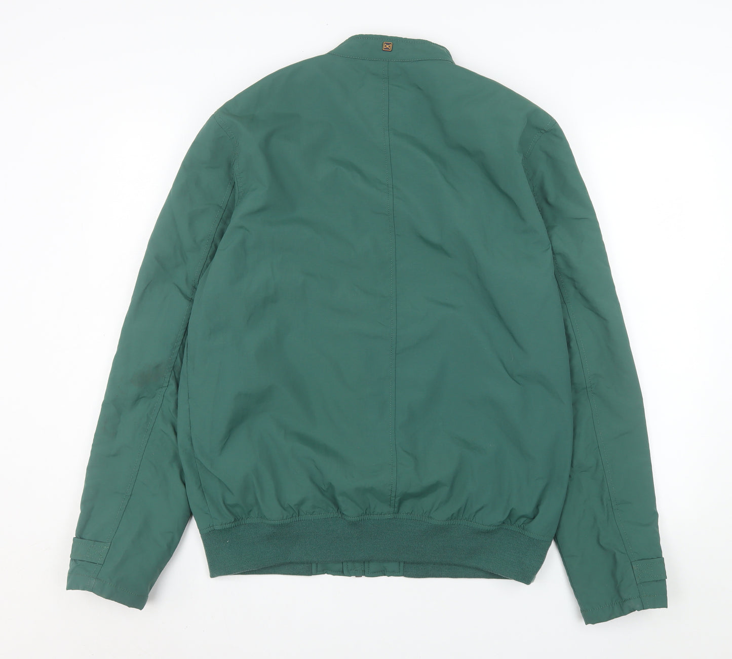 Tailored Originals Men's Green Bomber Jacket Size L Casual Zip Up