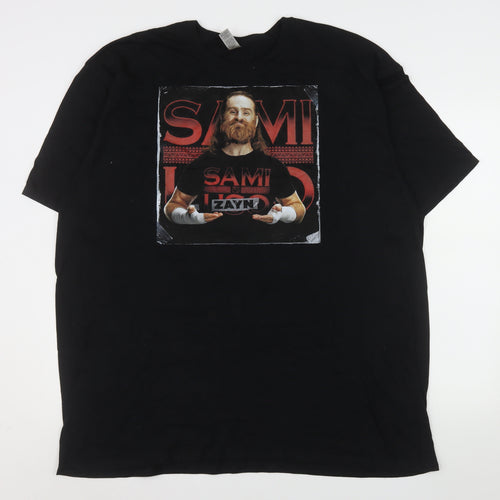 Gildan Men’s Black 3XL Softstyle Sports Graphic Cotton T-Shirt