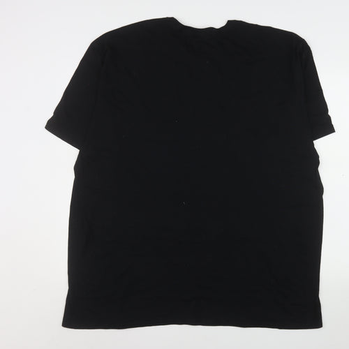 Gildan Men’s Black 3XL Softstyle Sports Graphic Cotton T-Shirt