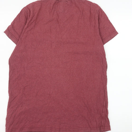 Jack Wills Men’s Red XL Crew Neck Cotton Jersey T-Shirt