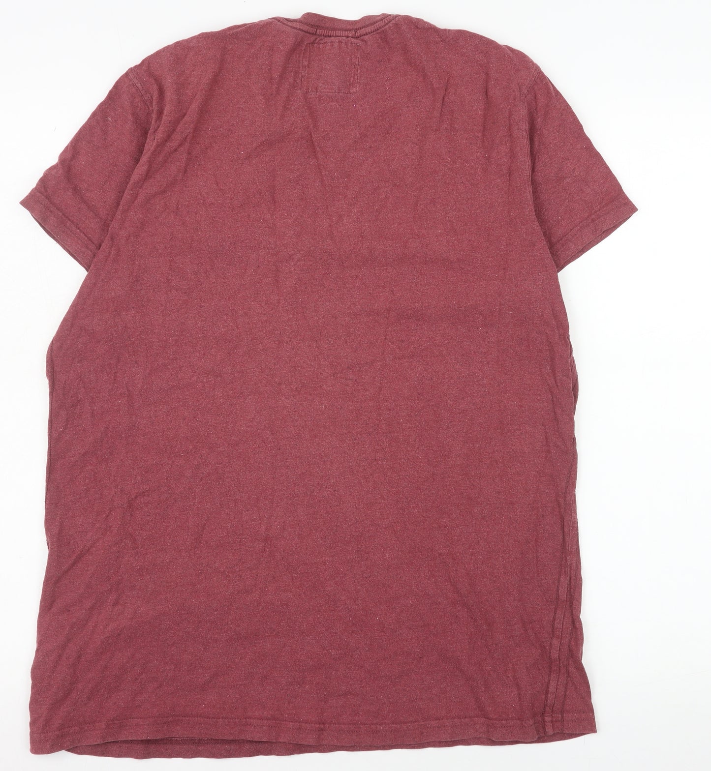 Jack Wills Men’s Red XL Crew Neck Cotton Jersey T-Shirt