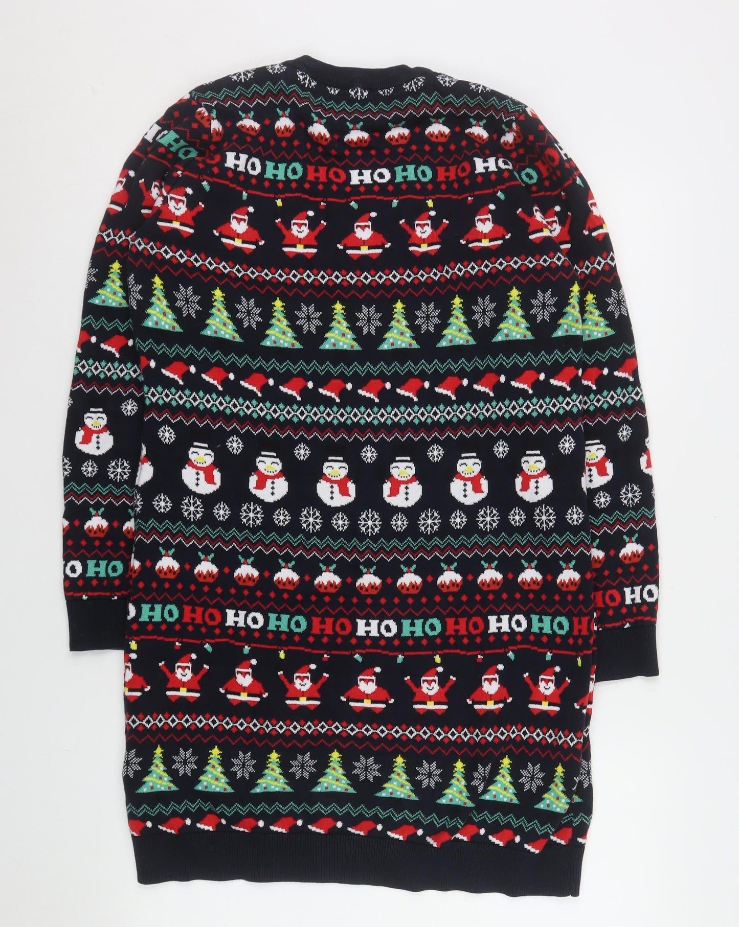 Next Women’s Multicoloured Christmas Jumper Dress Size 14