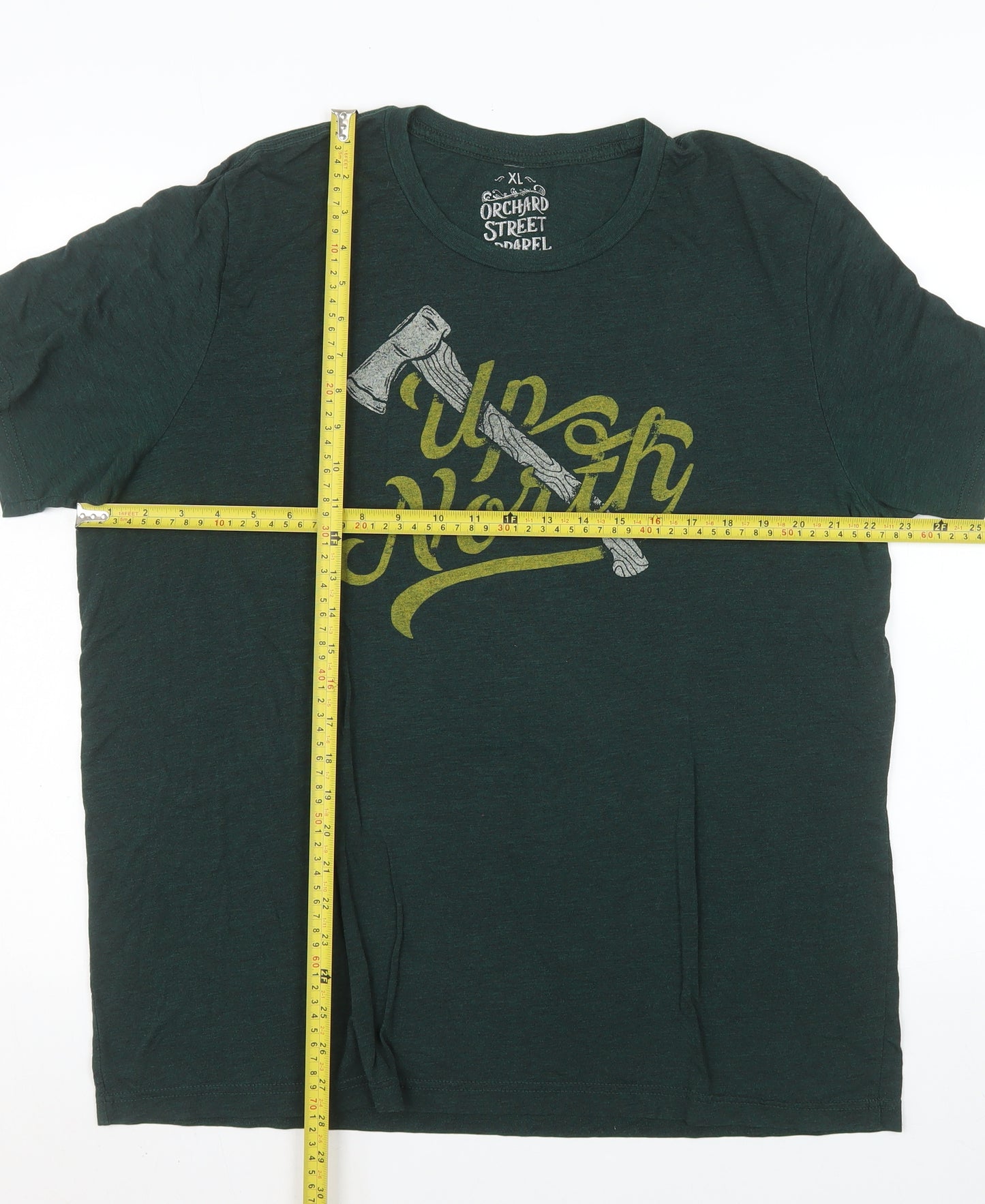 Orchard Street Apparel Men's Green XL Graphic Outdoor T-Shirt
