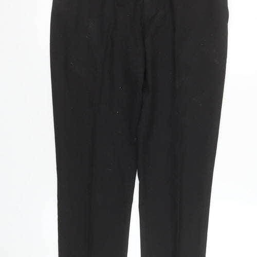 George Men's Black Dress Trousers Size 32R Formal Work Pants