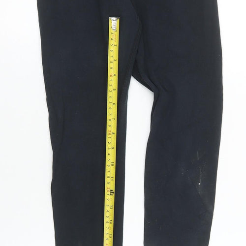 Nike Women's Black S Slim Fit Leggings - Cotton Stretch Activewear