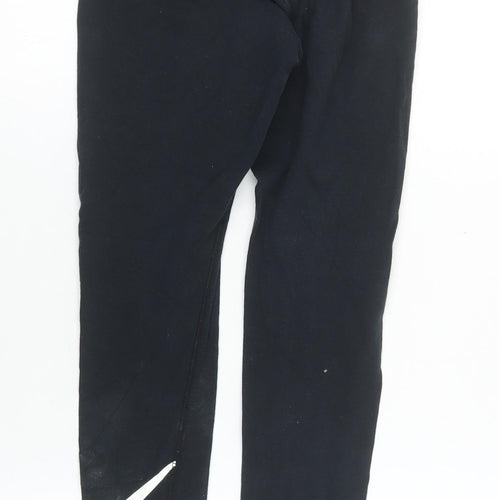 Nike Women's Black S Slim Fit Leggings - Cotton Stretch Activewear
