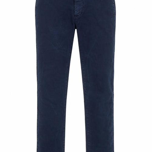 LCDN Couture Men's Blue Chino Trousers Size 34 Regular Fit Cotton Blend
