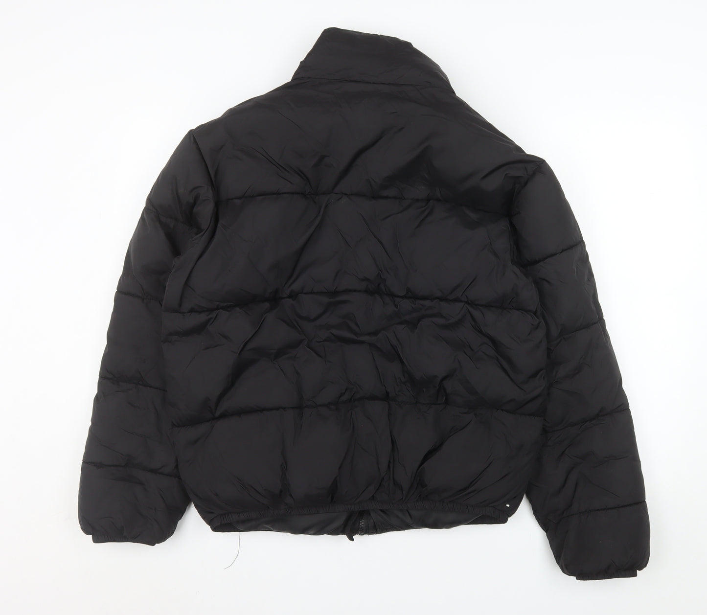 Nike Womens Black Storm-Fit Puffer Jacket Size M Water Resistant
