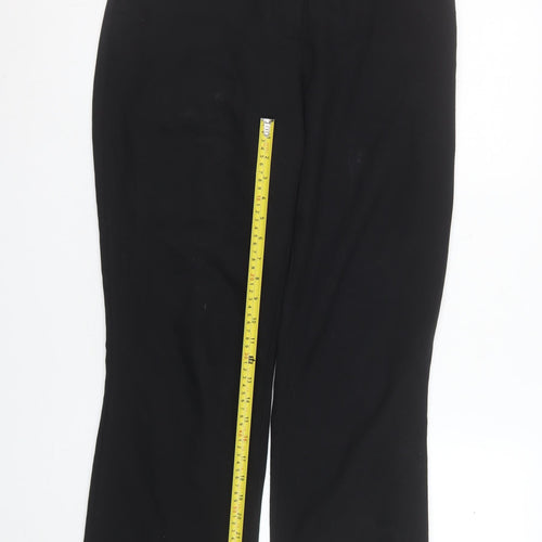 Dunnes Women’s Black Size 12 Straight Leg Dress Pants Work Trousers