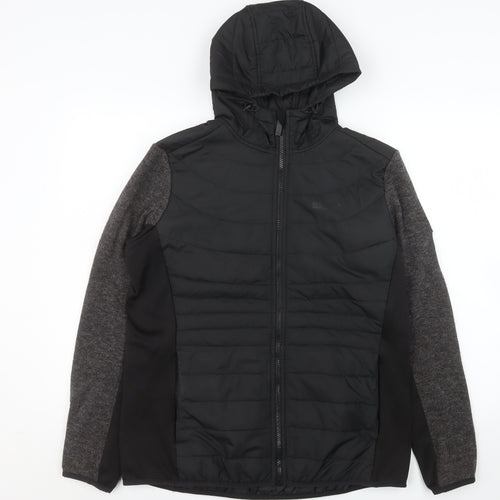 Regatta Womens Black Size 16 Puffer Jacket Hooded Softshell